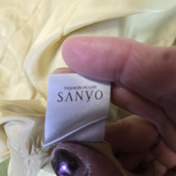 Vtg 80s Michi Moon for Sanyo floral boxy blazer jacket made in Japan - Picture 4 of 14